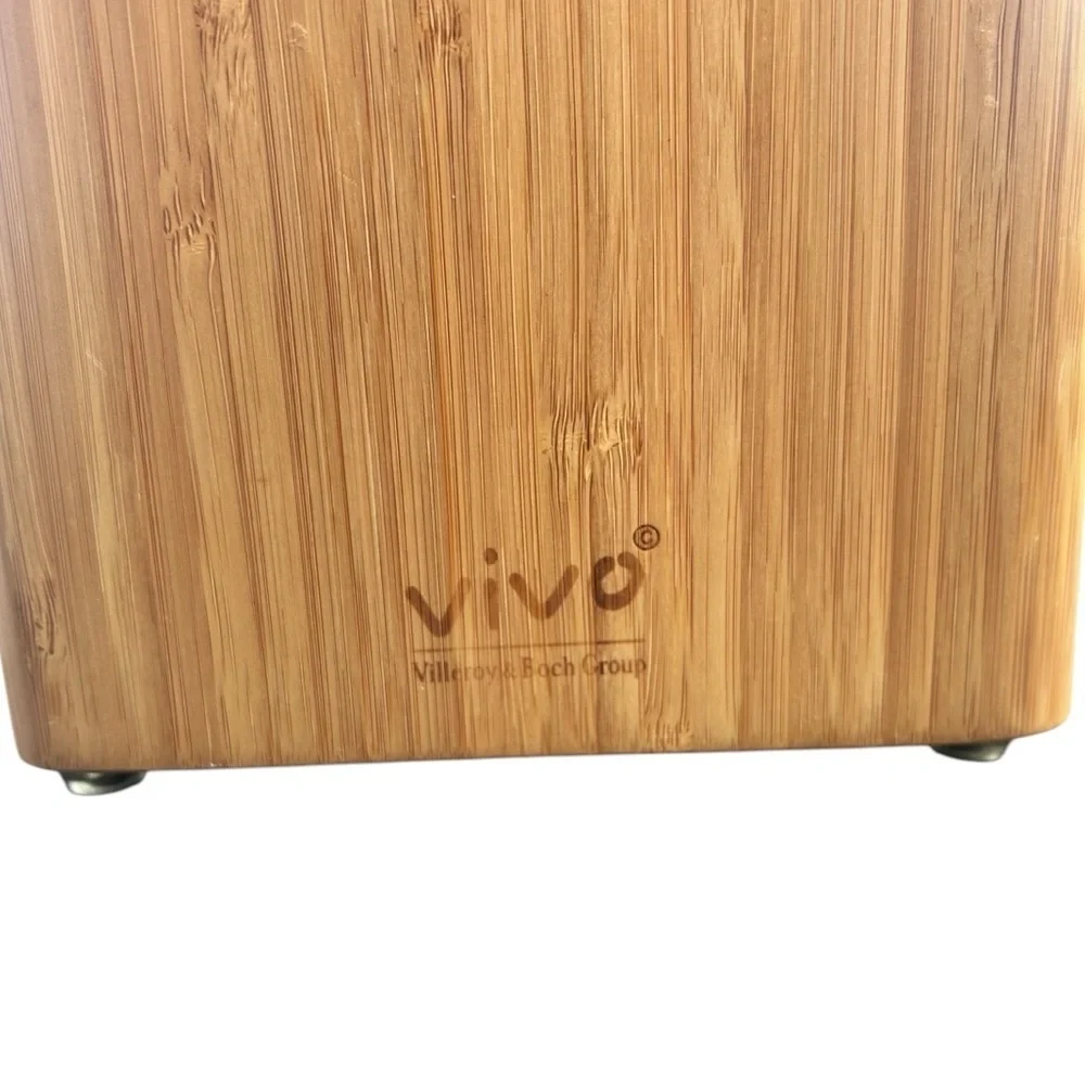 Villeroy & Boch Vivo bamboo knife block Made In Germany